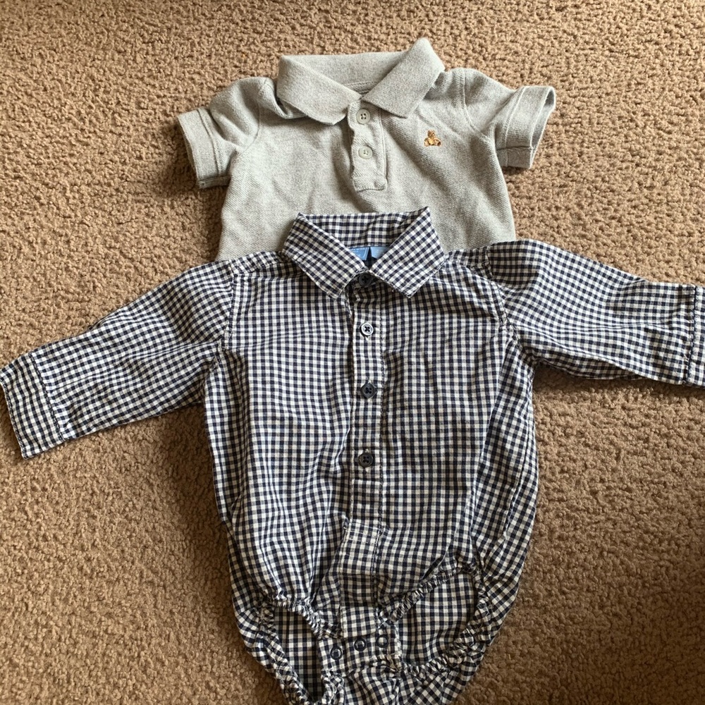 Dress baby shirts